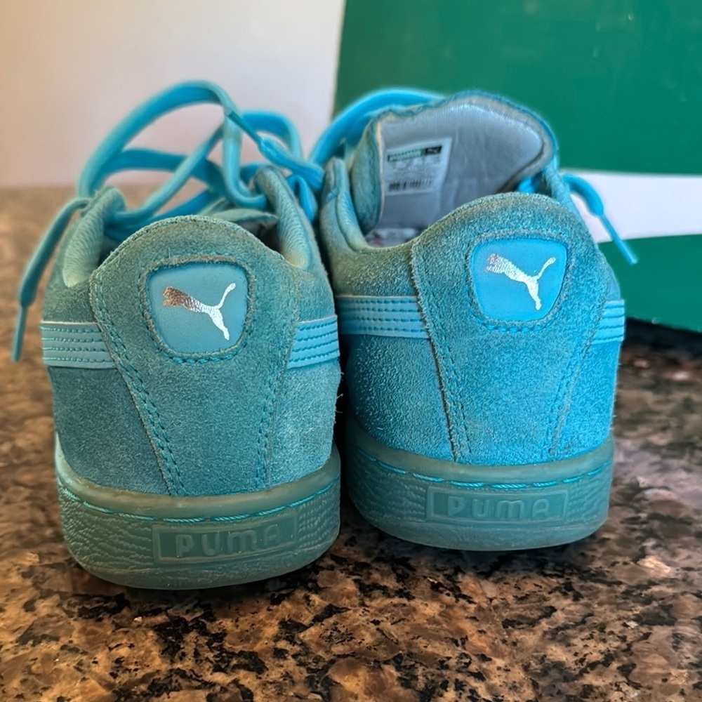 Puma Aqua suede classic iced jr Sneakers 7 men’s 8.5 Women’s - Picture 9 of 15